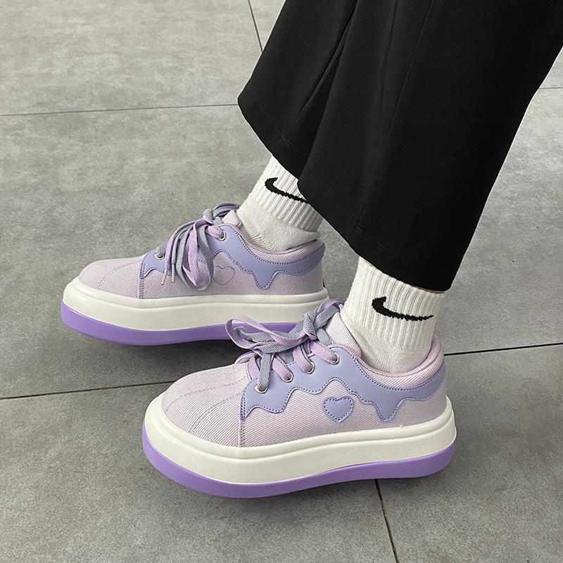 Femmes Mode Versatile Platform Chaussures Casual
