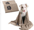 Absorbant l'eau et séchage rapide Serviette pour animaux de compagnie en fibre ultra fine