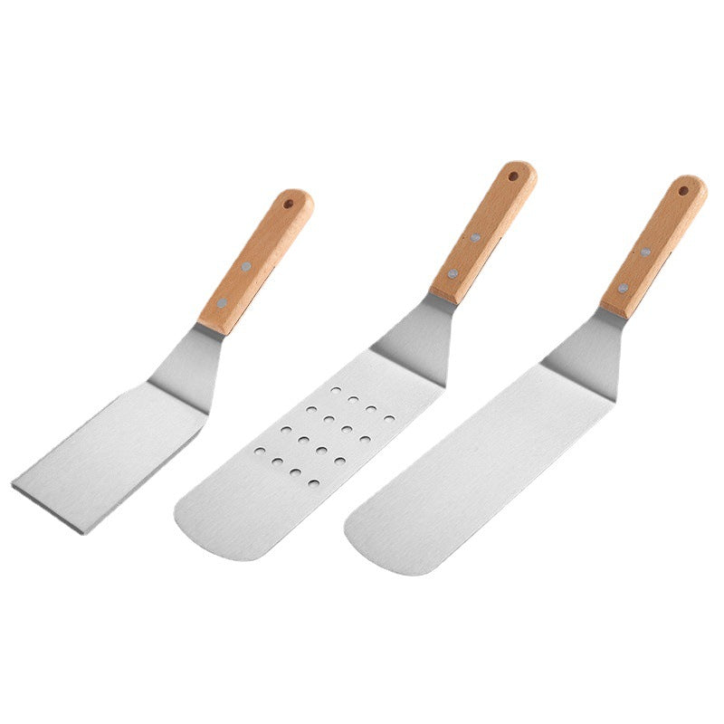 Ensemble de spatules à frire en acier inoxydable