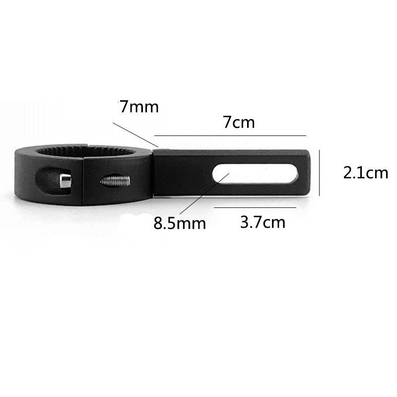 Support de projecteur de moto fixation phare LED tube clip étrier