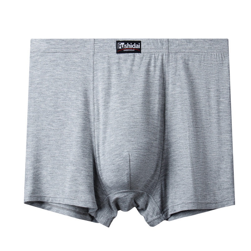 Breathable Plus-Size Boxer Homme High-Waist