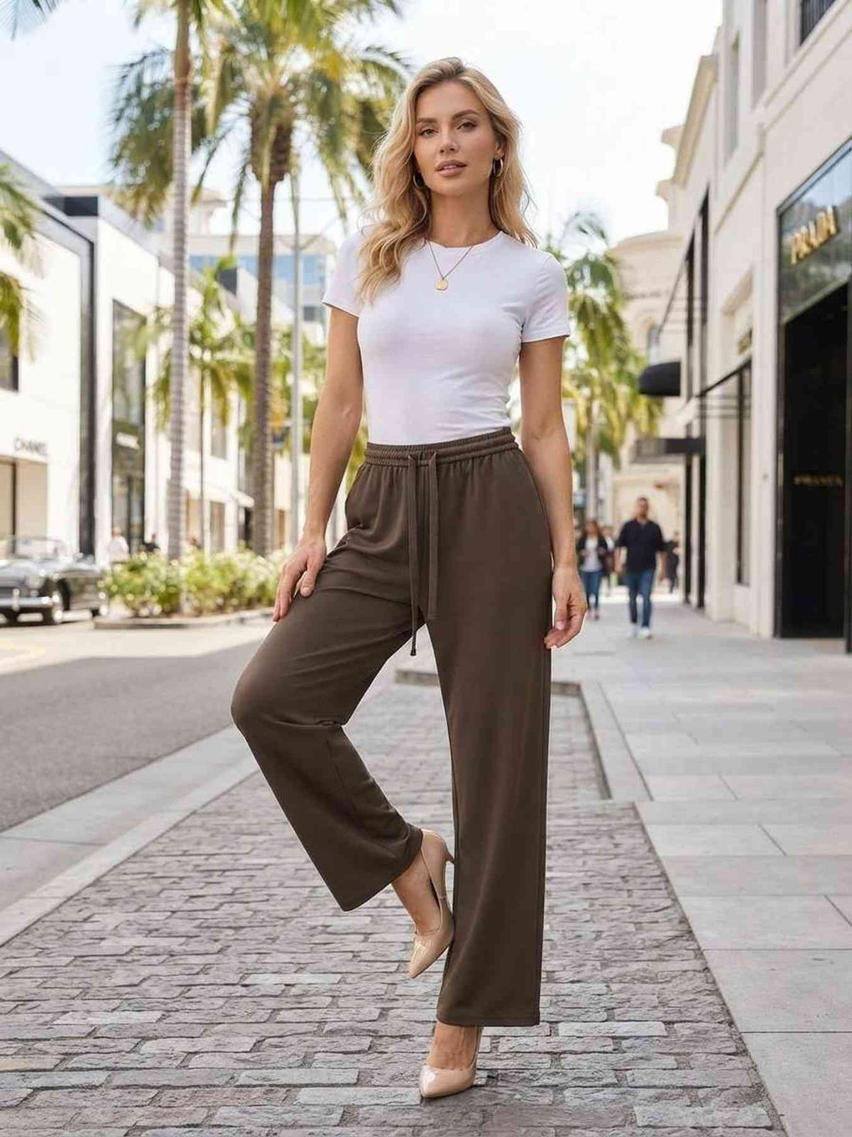Ladies Long Trousers