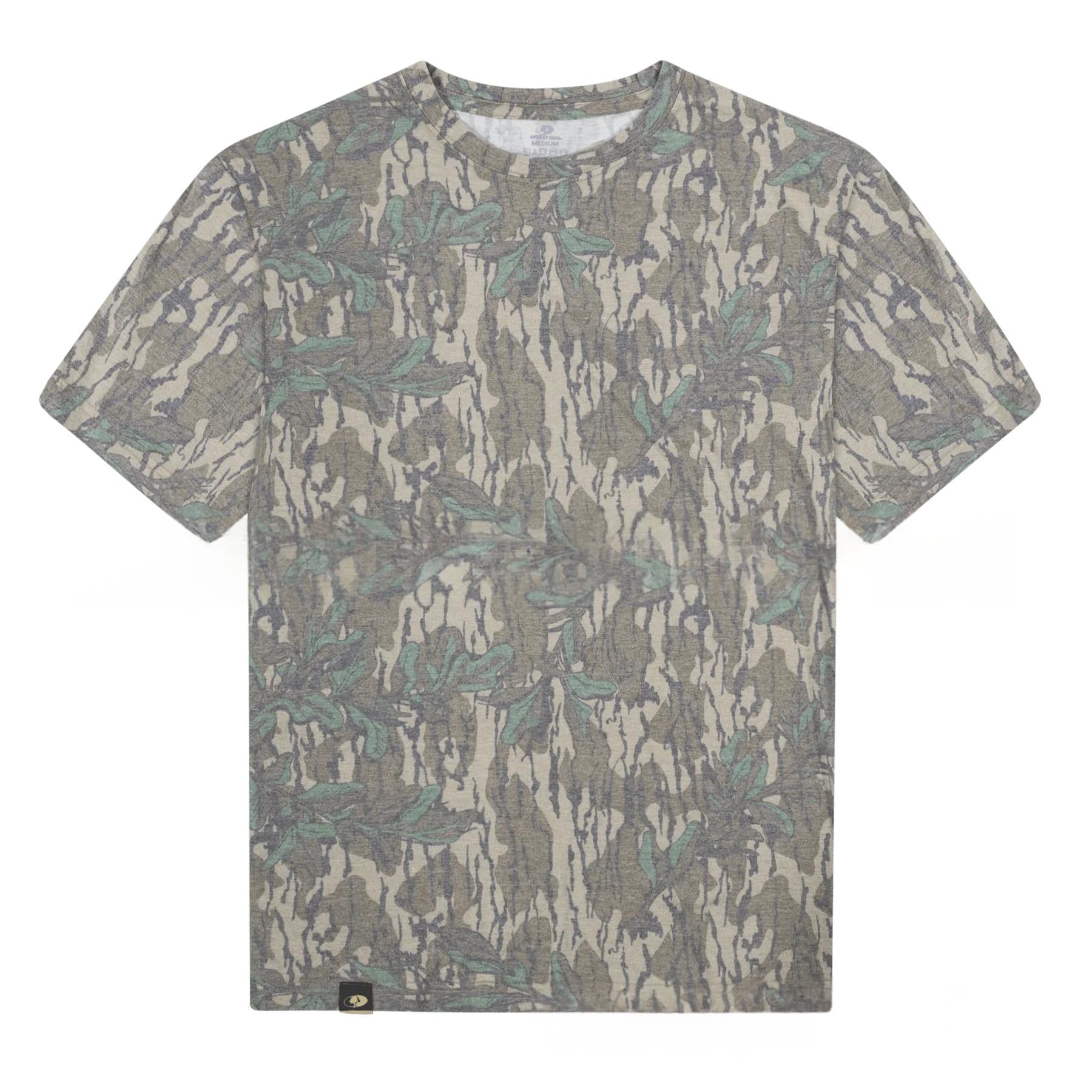 Homme Retro Imprimé Col d'équipage Manche courte