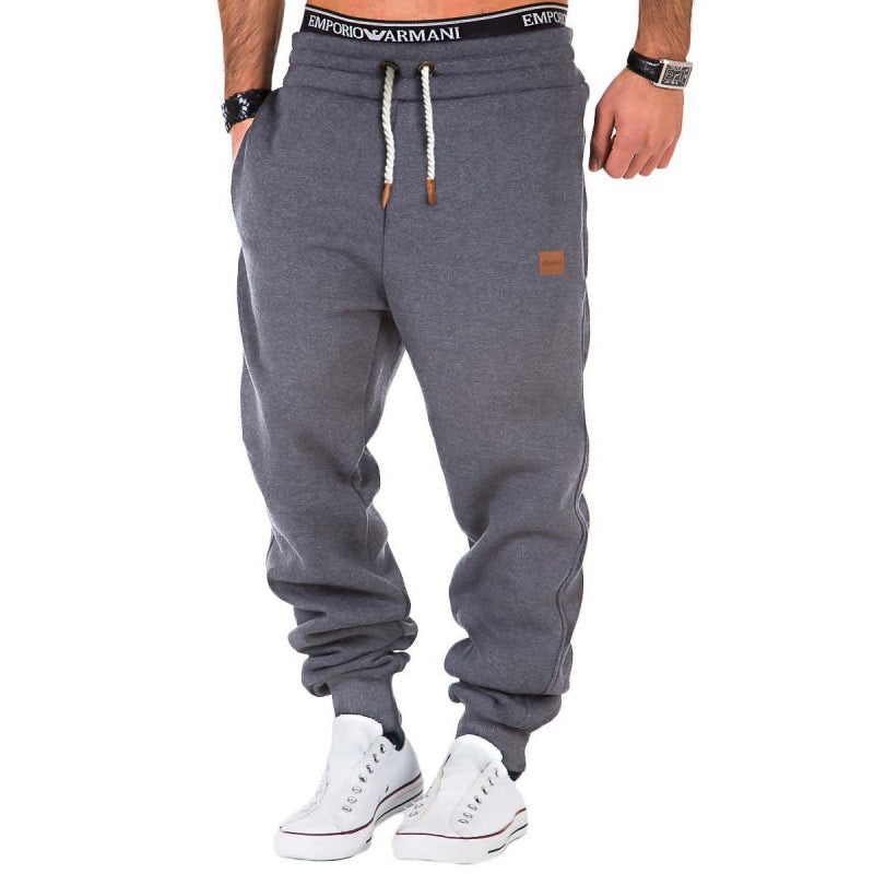 Hommes AutomneHiver Patchwork Training Sweatpants