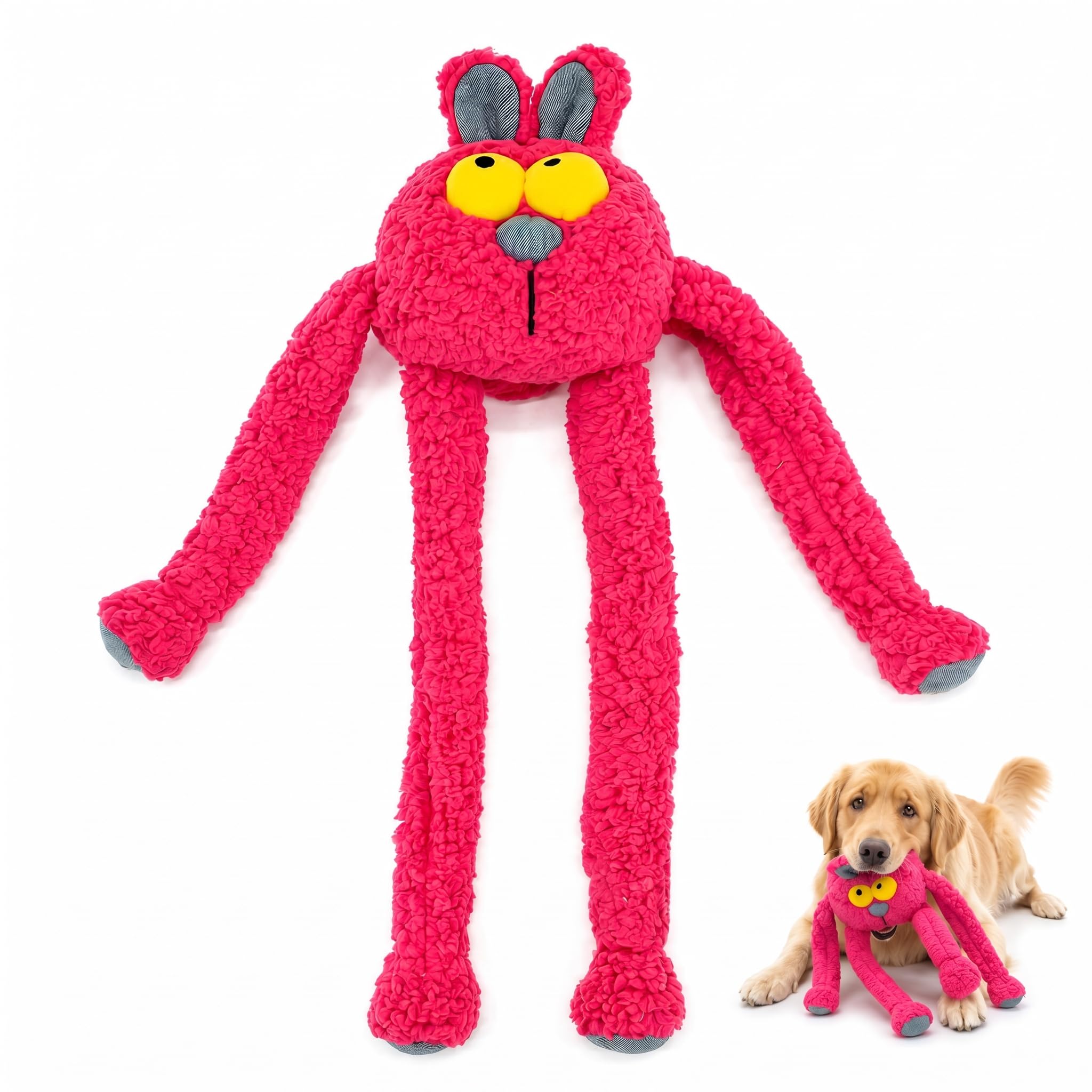 Jouet en peluche de chien squeaky