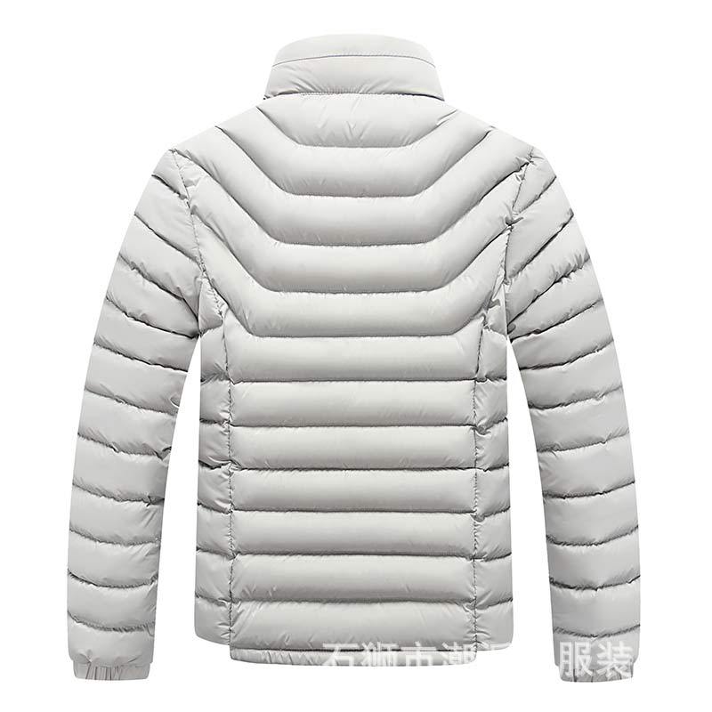 Manteau rembourré en coton épais pour hommes d'hiver