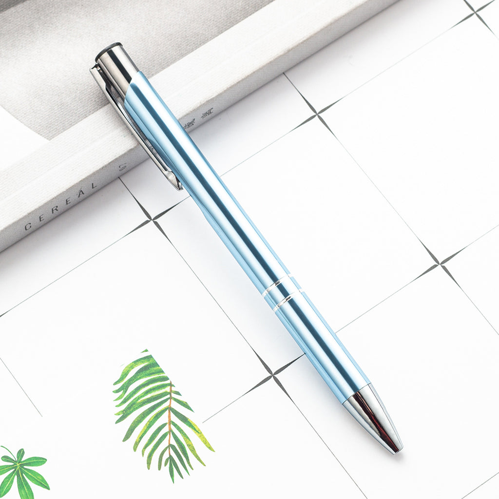 Stylo à bille en métal presse en aluminium