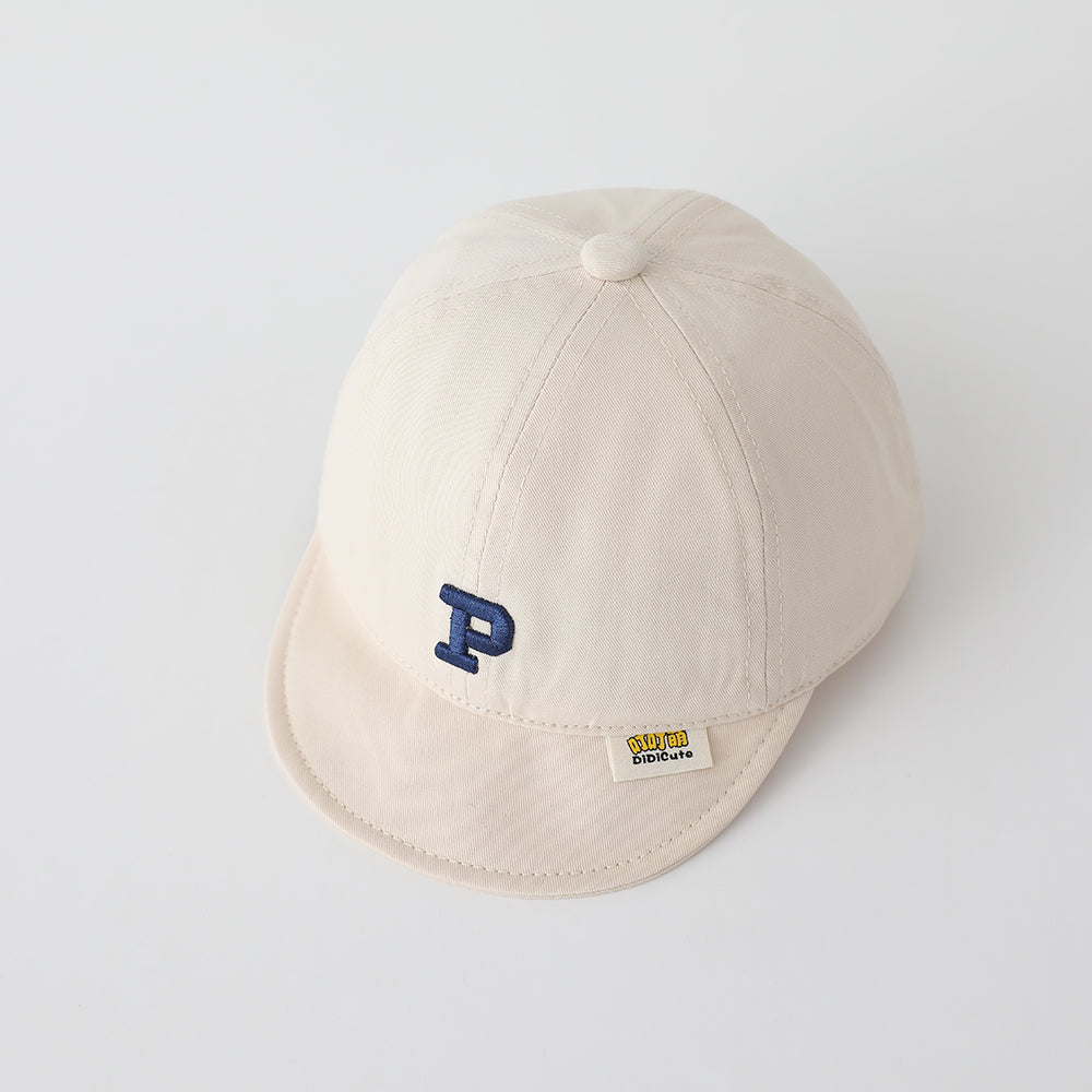 Lettre en couleur unique pour enfants P Brodé en trois dimensions Simple et tendance