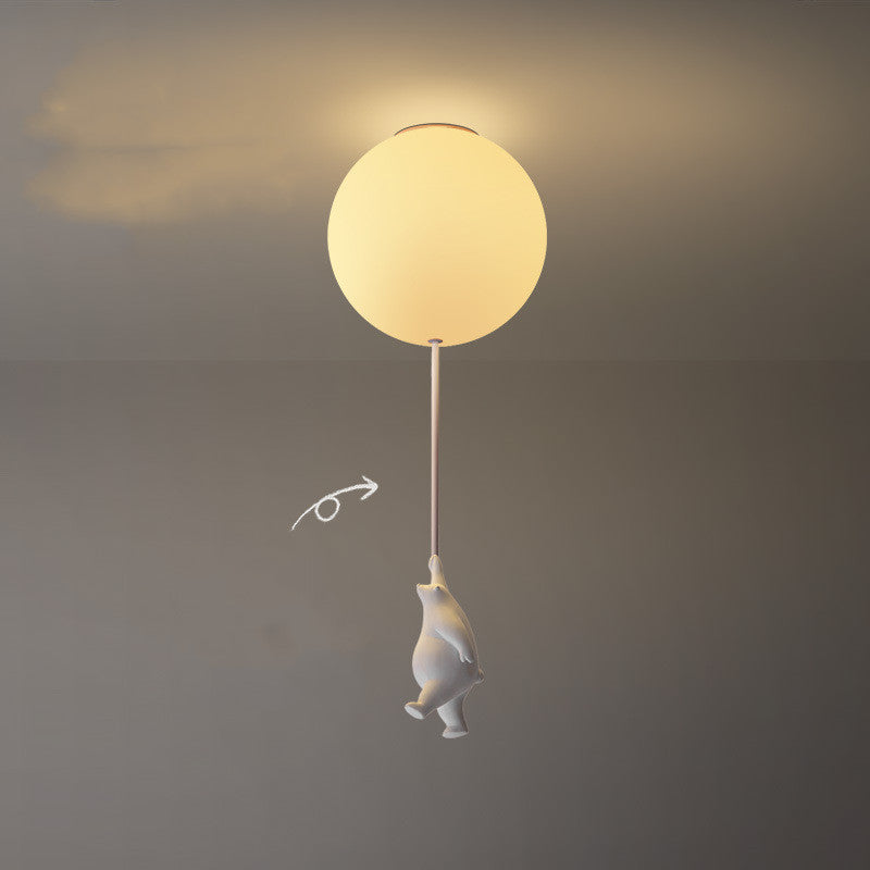 Caricature Chambre des enfants Aile Balcon Chambre Lampe de plafond