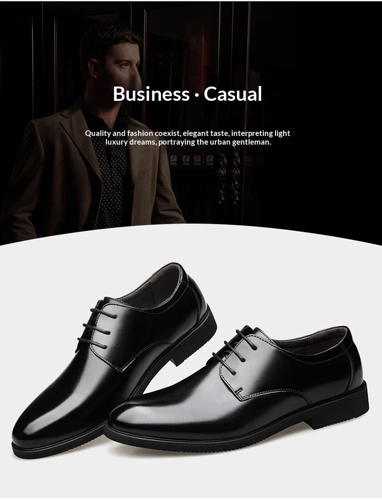 Véritables chaussures en cuir d'affaires formelle extra-grand homme