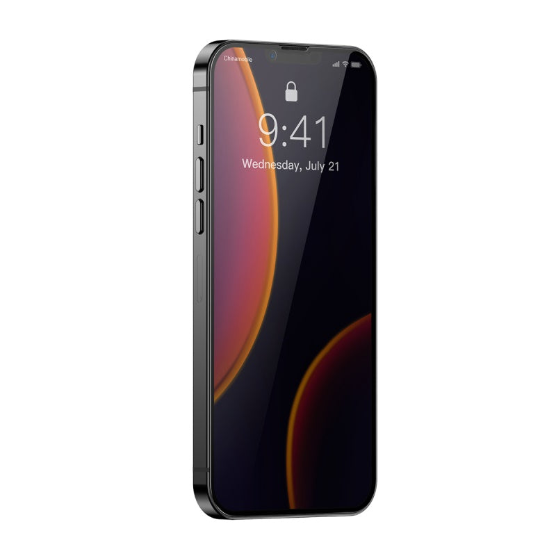 Plein écran Full Glass Privacy Tempered Film pour IP 5.4 pouces modèle noir