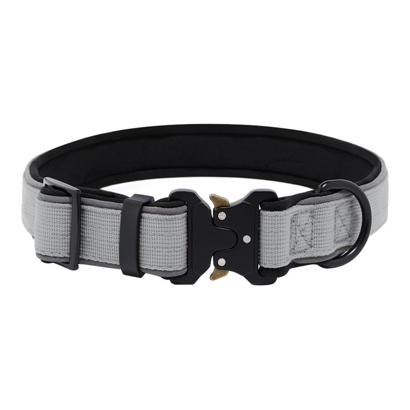 Collier de chien tactiqueHarness réfléchissant réglable