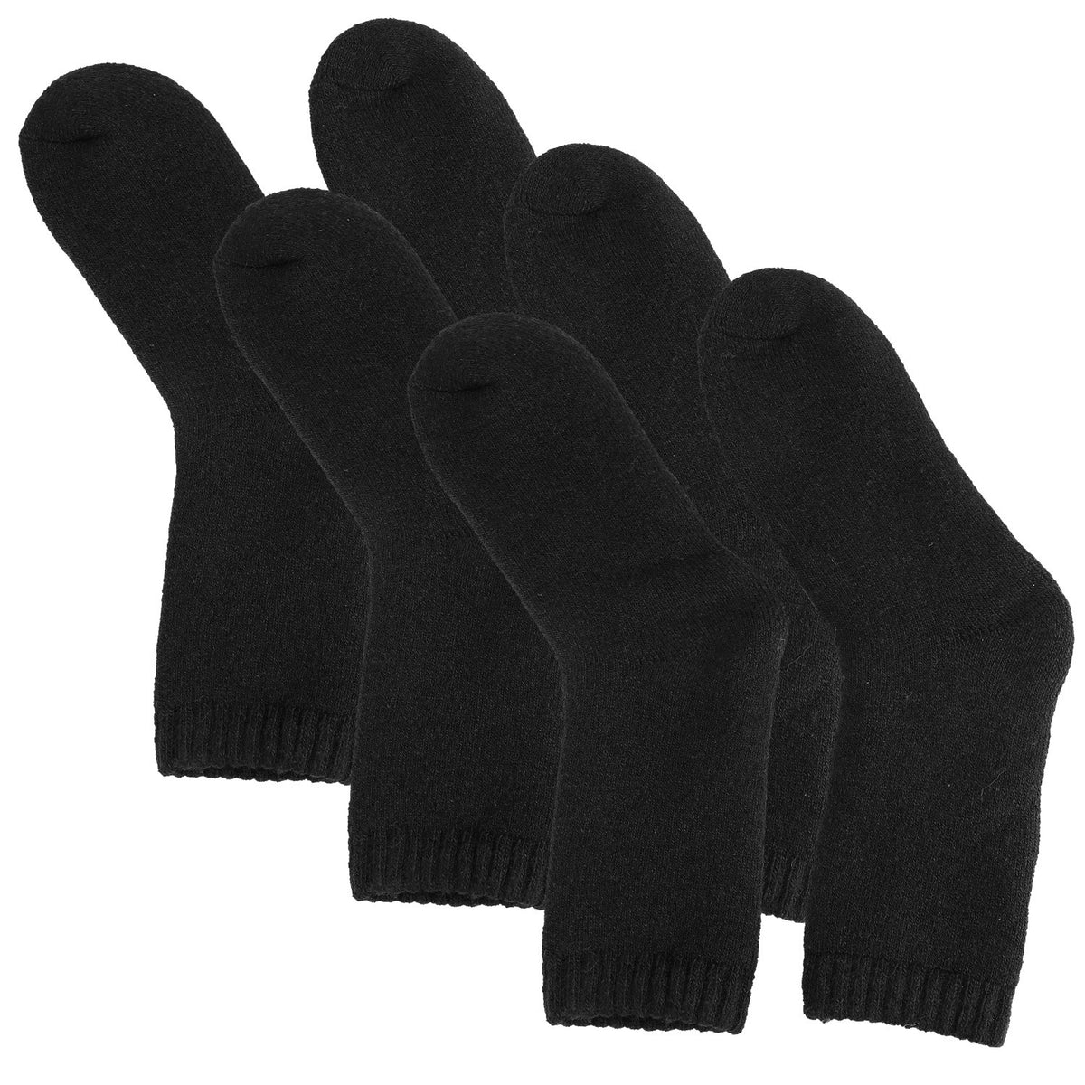 3 Options de couleur -- 3 paires hommes Chaussettes chaudes en laine Soft Cozy Chaussettes thermiques d'hiver pour les hommes