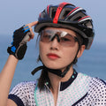 Équipement de vélo Casque d'été Hommes et femmes avec lumières
