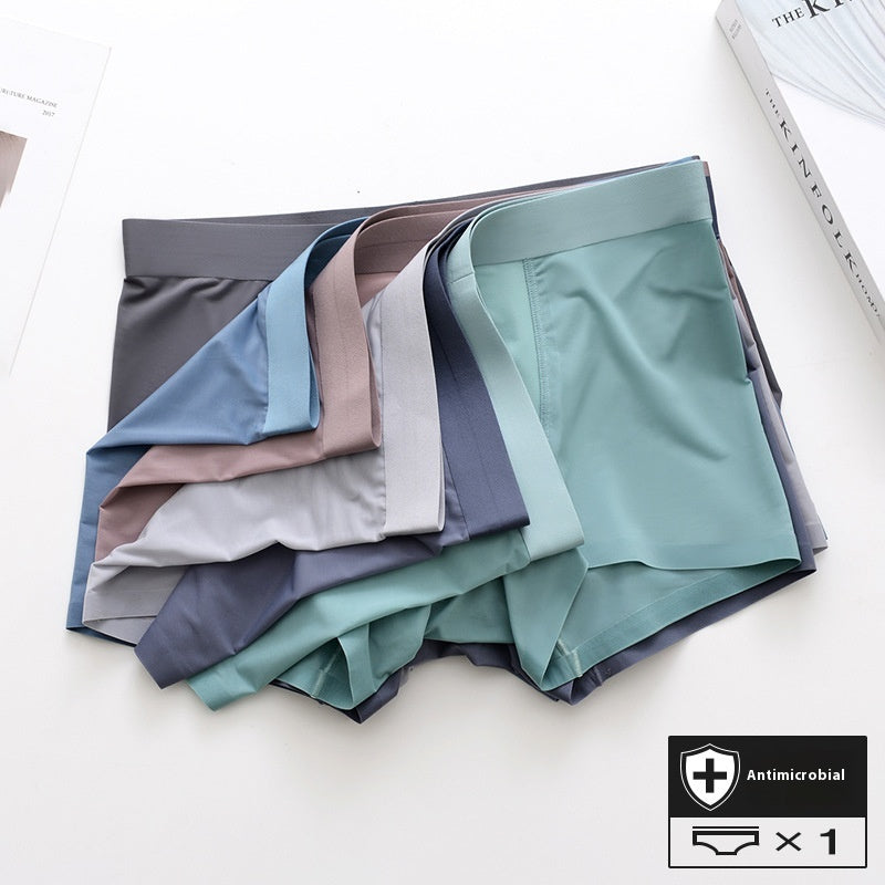 Sous-vêtements masculins modaux Sans couture Boxers respirants ultra-mince Boxers jeunes