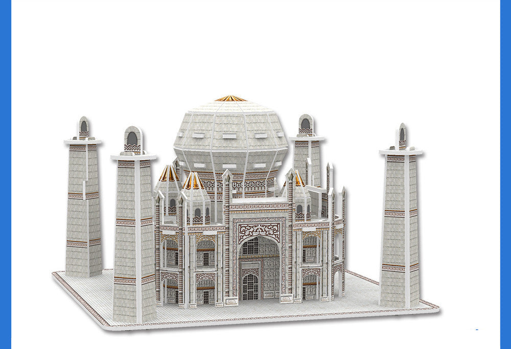 Modèle de bâtiment en papier Jouet de puzzle en trois dimensions