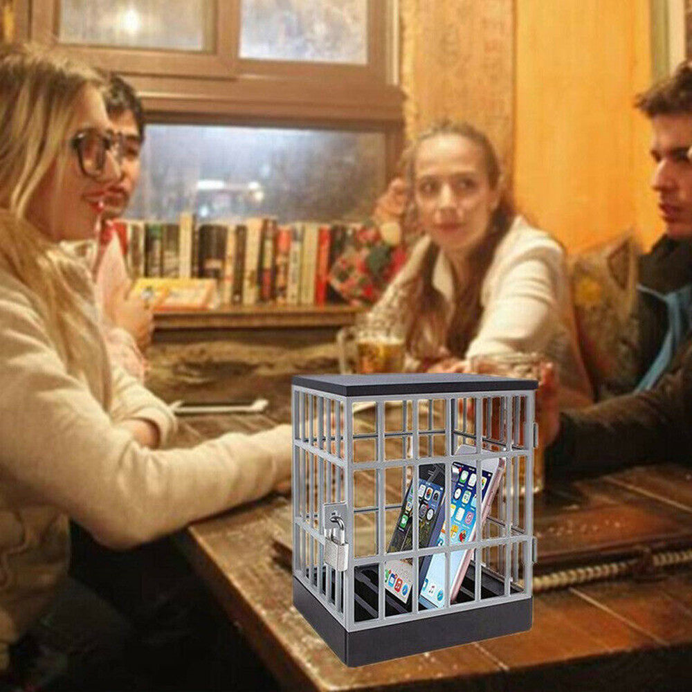 Telephone storage cage