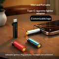 Mini allumeur de voiture portable de type C pour téléphones