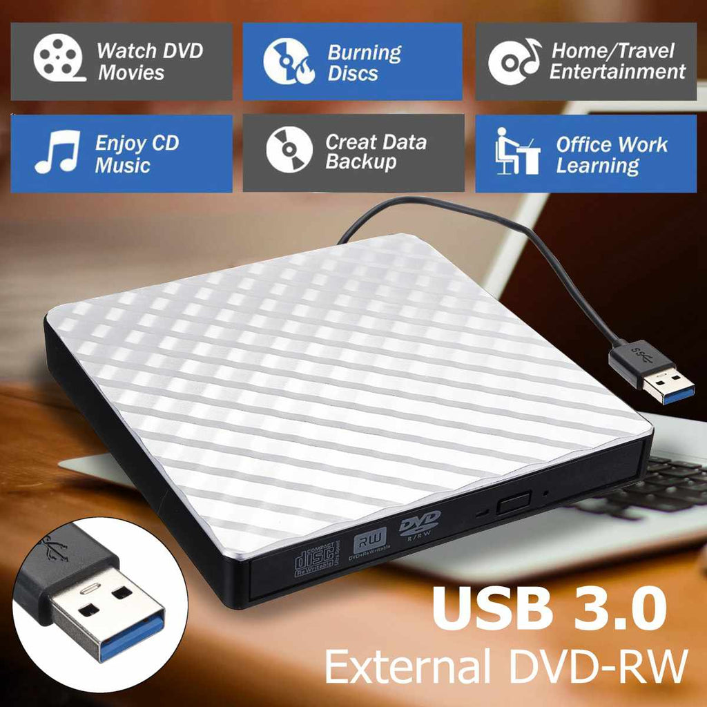 USB3.0 lecteur optique externe graveur CD DVD amovible