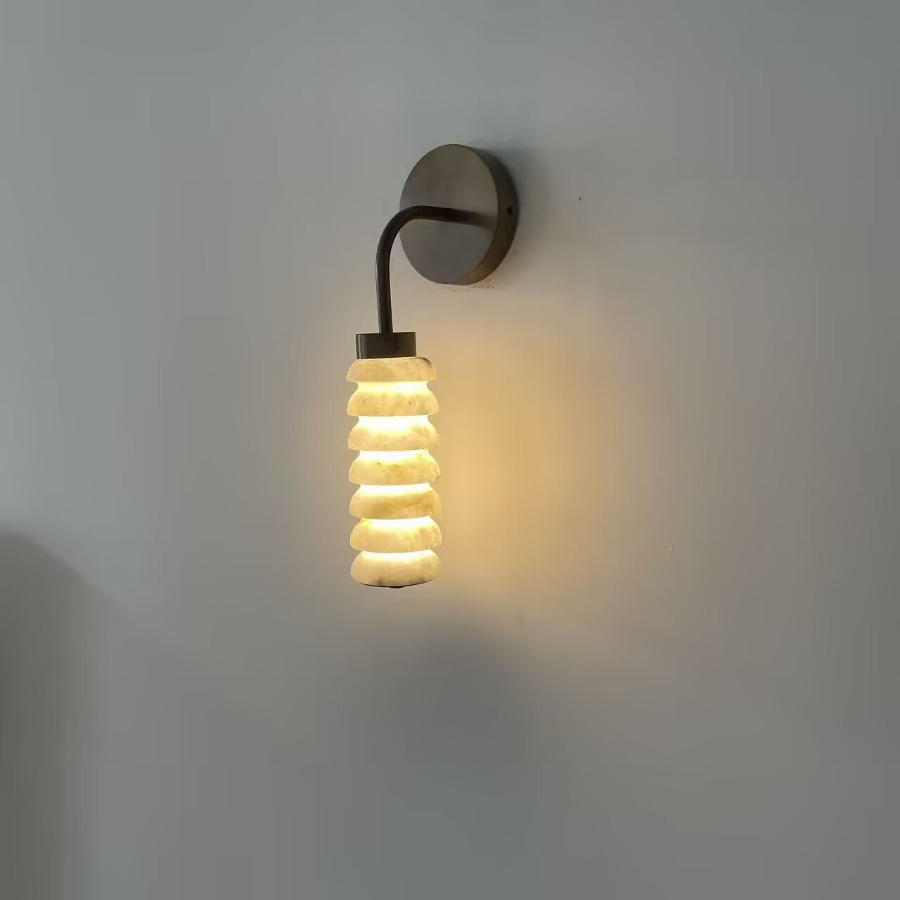 Lampe murale en marbre naturel de style français Light Luxury Living Room Lighting
