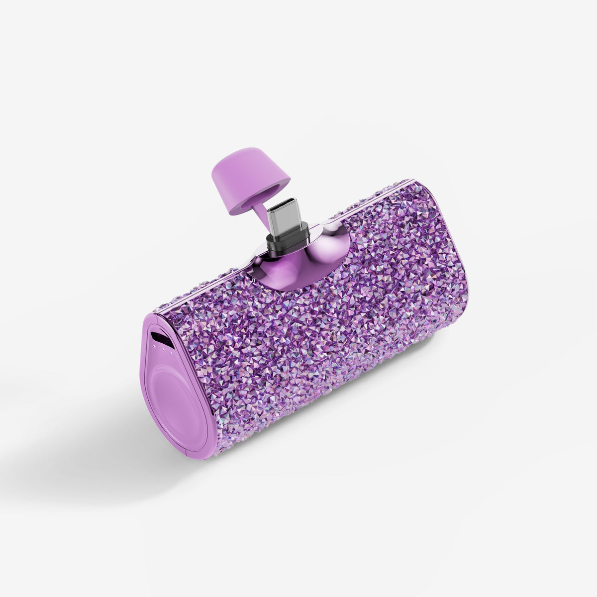 Diamond Pocket Capsule Emergency Power Bank Mini Lipstick intégré au diamant Petit Portable