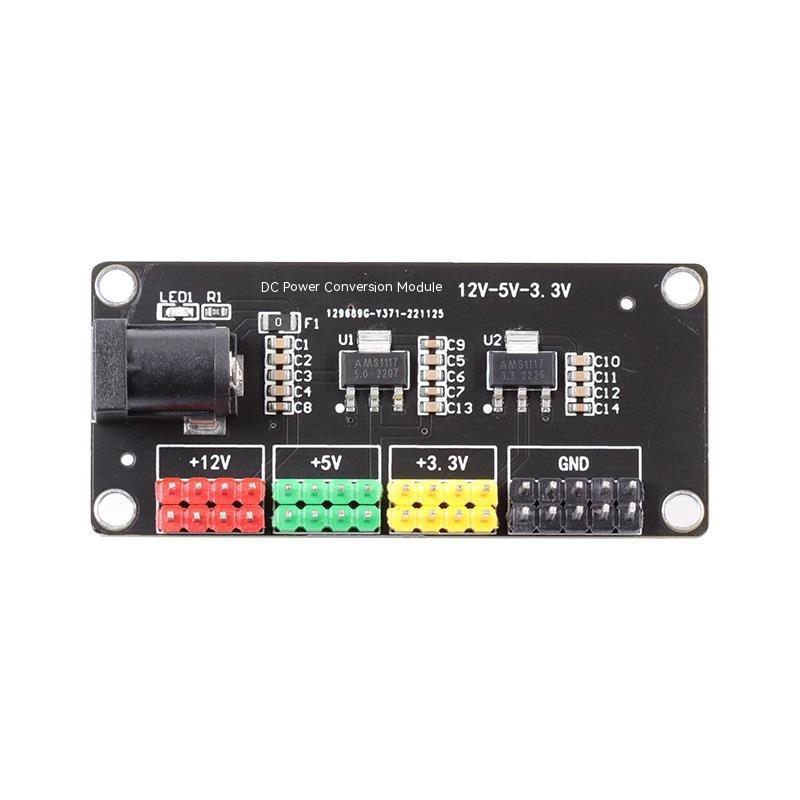3.3v 5v 12v Module de conversion de tension de sortie multicanaux