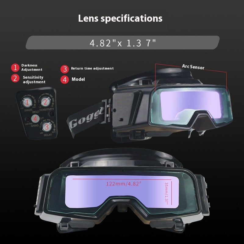 Tête de protection pour casque de soudage
