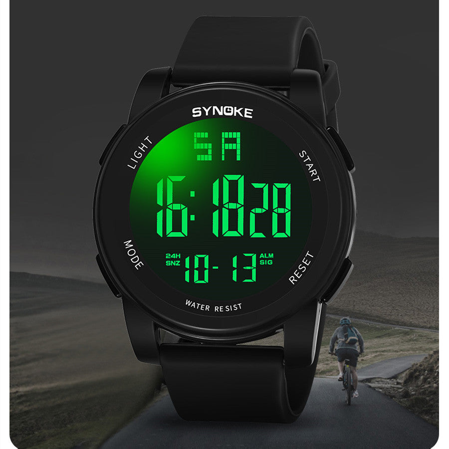 Montre électronique sport de plein air pour homme pour la natation