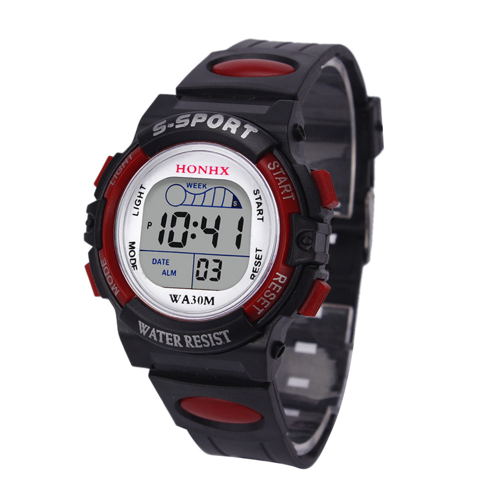 Étudiante Électronique Enfants Femmes Sport Watch
