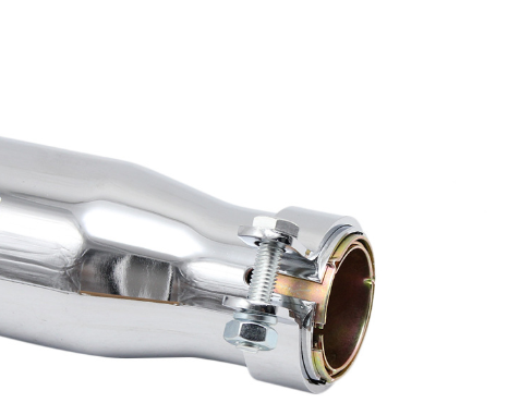 Vieille pipe d'échappement Prince Moto Climber