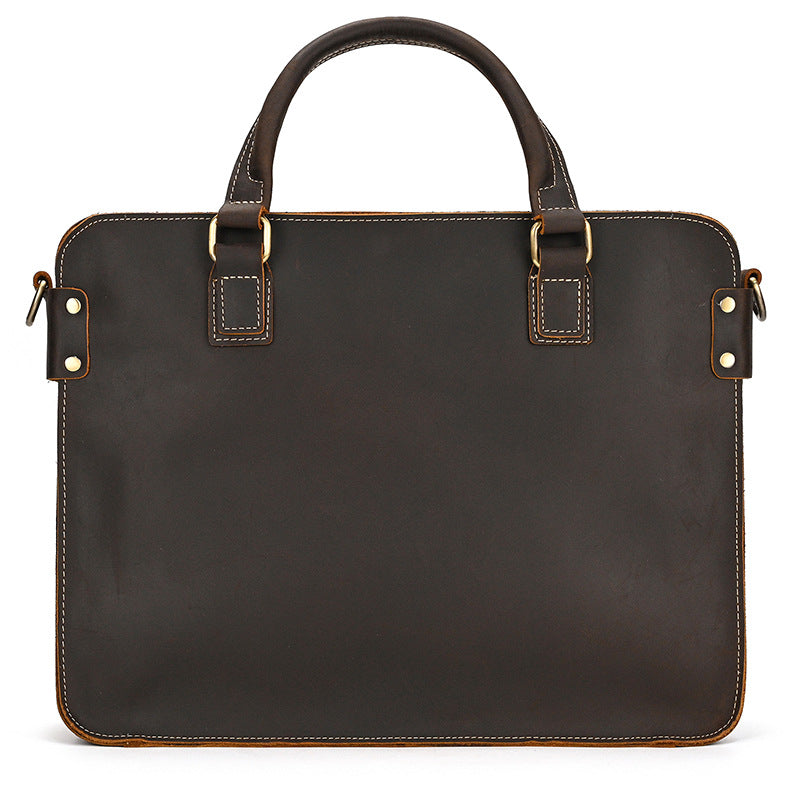 Porte-monnaie en cuir Retro Crazy Horse