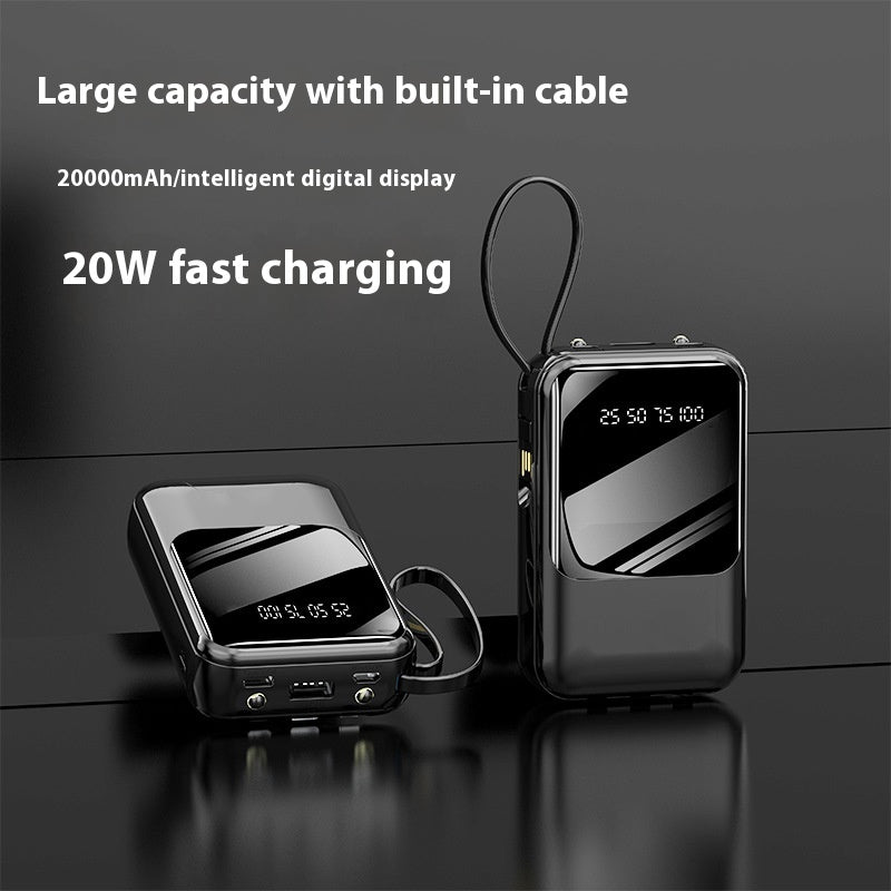 Petite charge super rapide avec câble Power Bank
