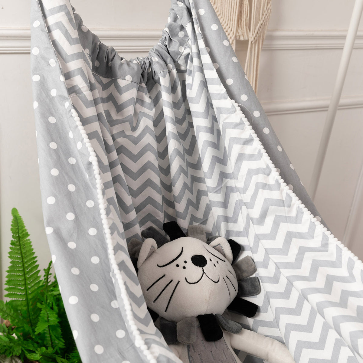 Panier de suspension extérieur pour enfants Hamac de dessin animé