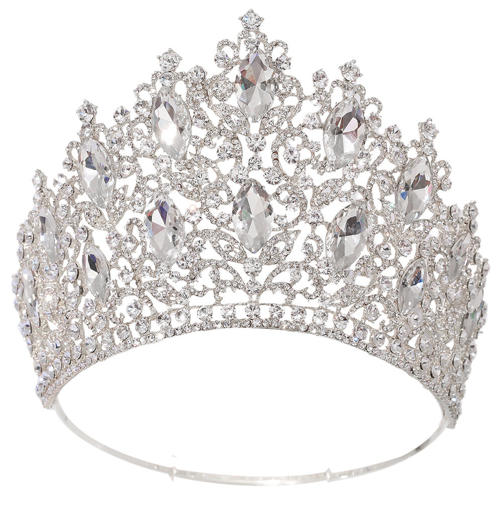 European and American Elegant Diamond Queen Crowns