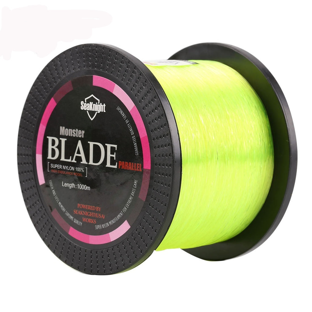 Seaknight1000 M Lure Ligne de pêche Sous-ligne Principal Nylon Fil Super fort Tir à l'usure