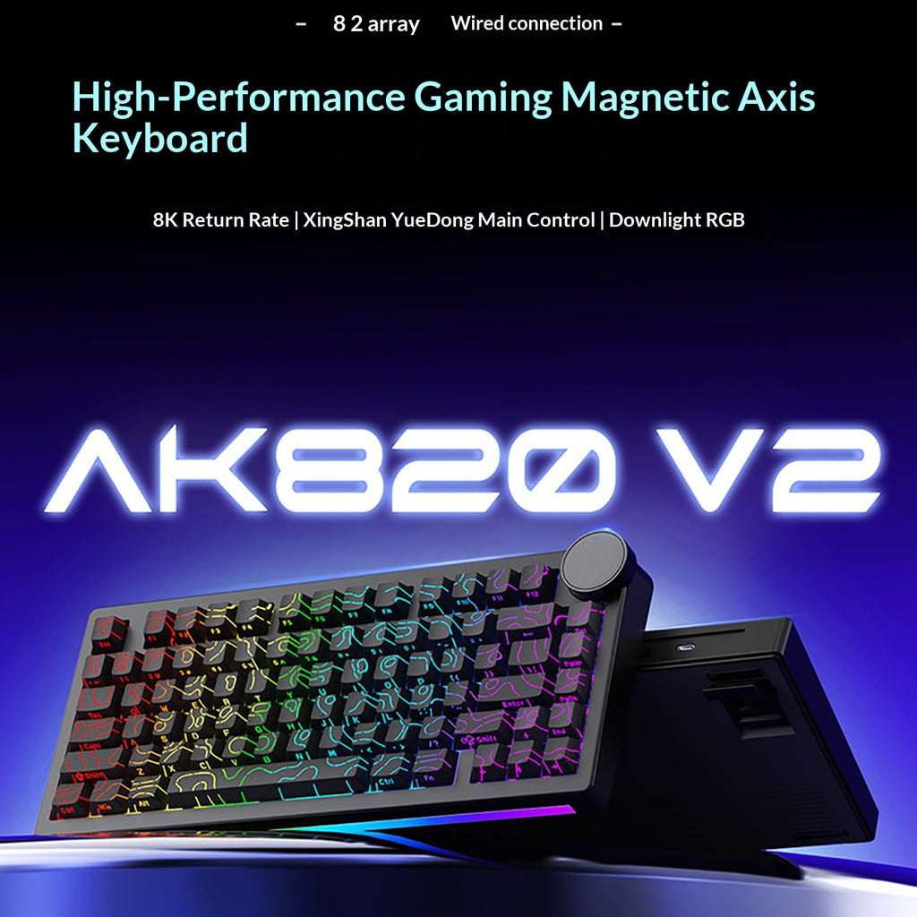 Clavier de jeu à faible latence pour les voyages à clé réglable