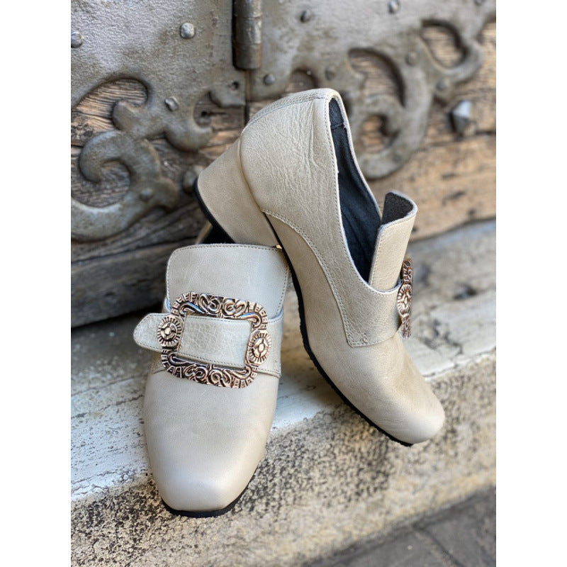 Style Renaissance médiévale Halloween Hommes Chaussures