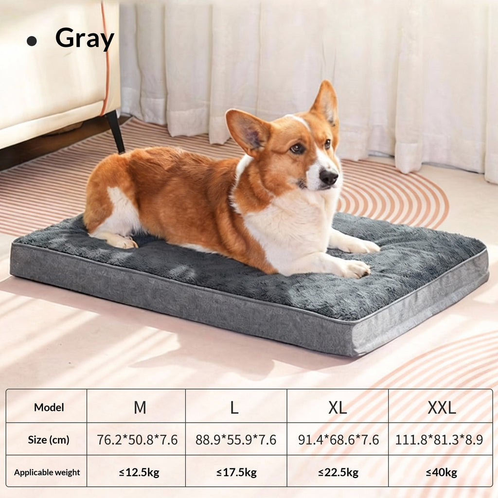 Tapis de lit de chien chaud quatre saisons