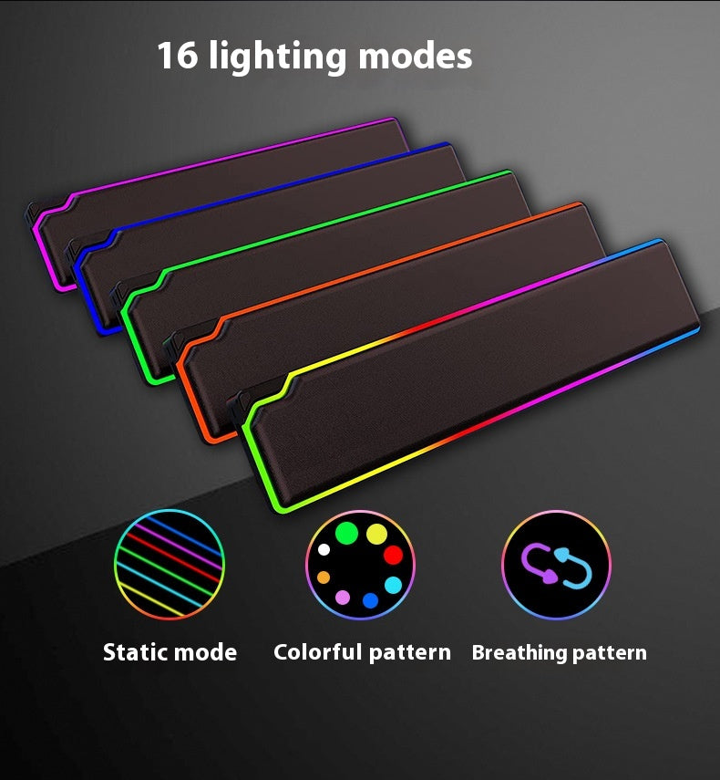 Support de clavier RGB Wristband High Rebound Support de clavier de machines lumineuses