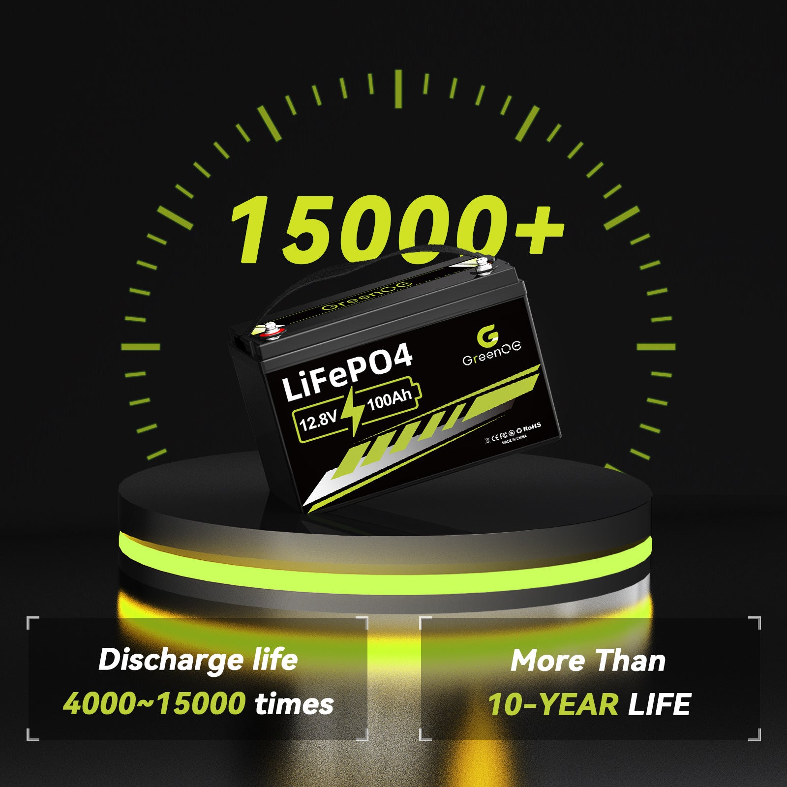 12V100AV Grande batterie domestique de haute puissance