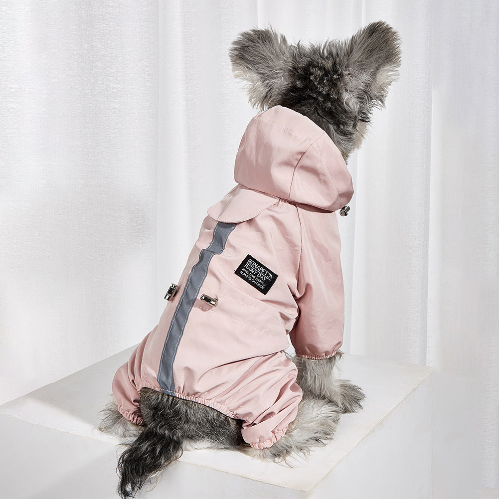 Vêtements réfléchissants imperméables pour chiens de compagnie