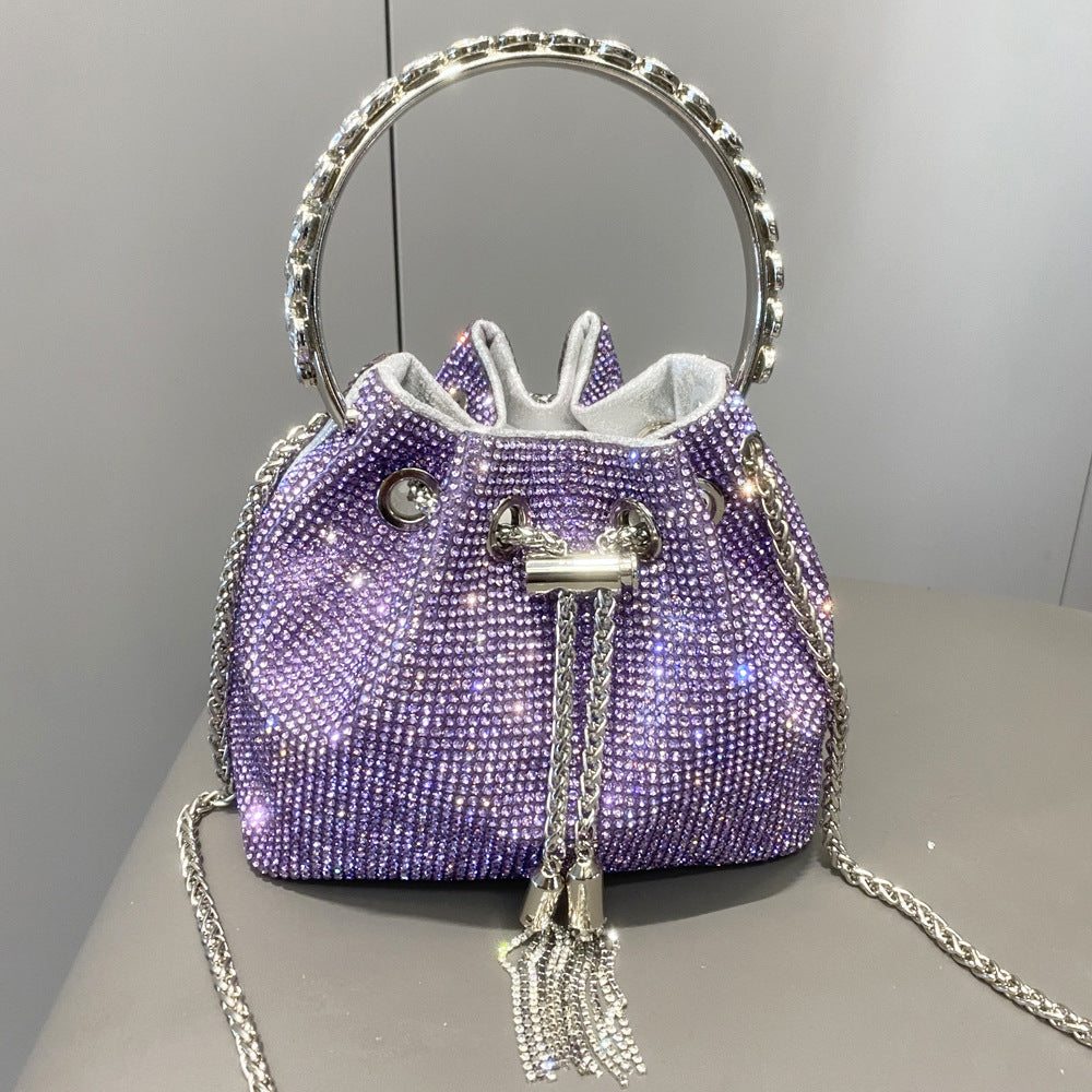 Sac à main en diamant brillant européen et américain pour les femmes
