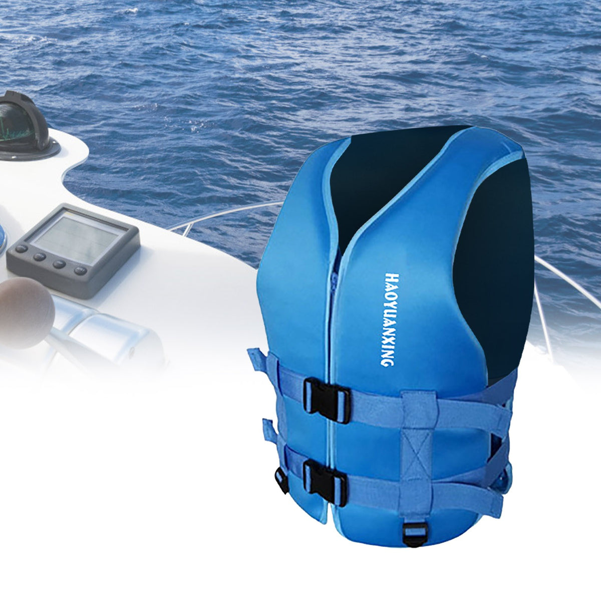 Vest Aid Maillot de bain High Buoyancy Water Rescue Neoprène Life Jacket