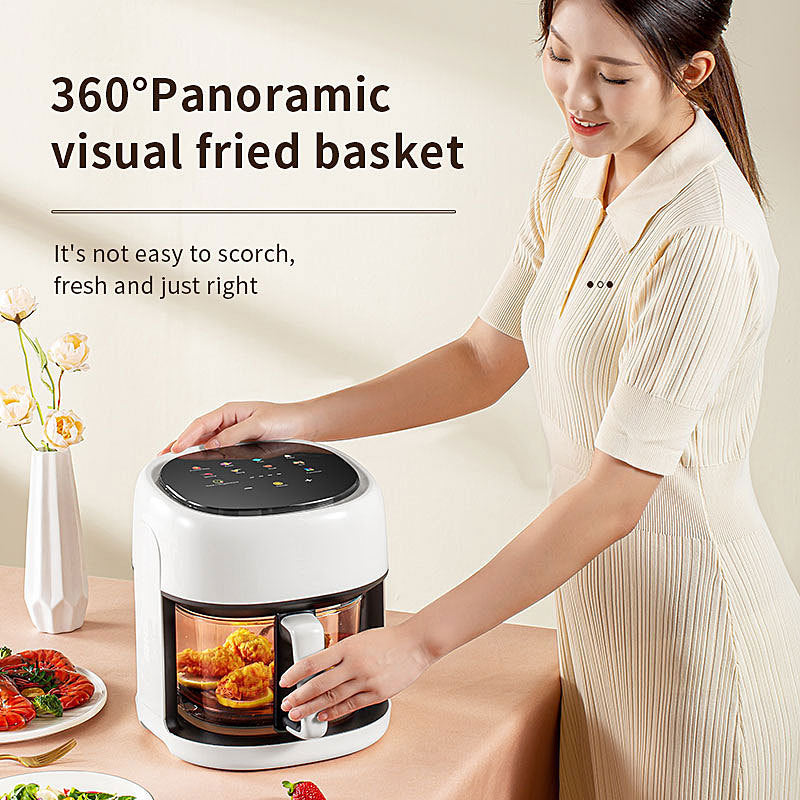 White Electric Air Fryer 4-5L