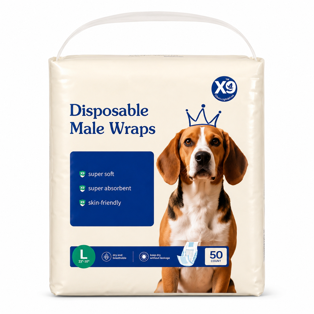 Enveloppes jetables pour chiens mâles