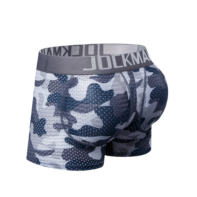 Sous-vêtements de levage de hanche pour hommes Coussin amovible de hanche