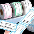 Traceless date autocollant-25 * 45mm-150 feuilles-1 rouleau