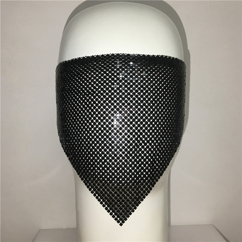Personnalité Accessoires Tendance Masque de Strass
