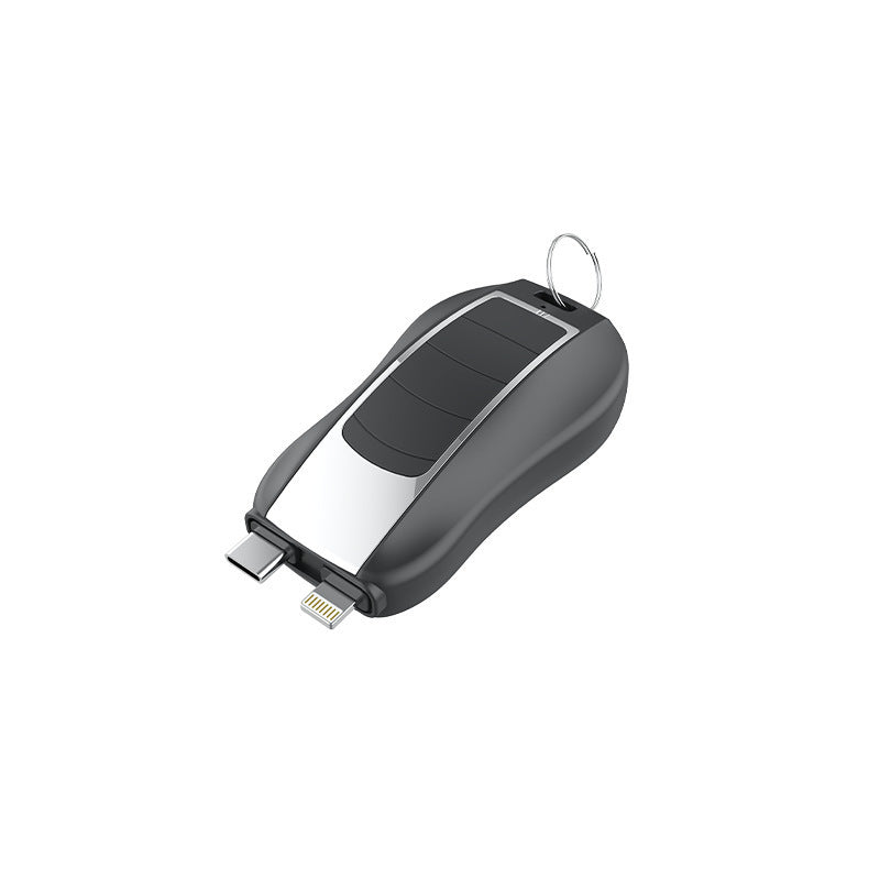 Mini porte-clés portable Banque d'électricité sans fil Banque d'électricité portable