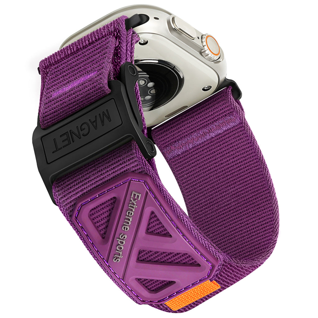 Boucle magnétique Escalade Nylon Toile Sports Velcro Bracelet de montre